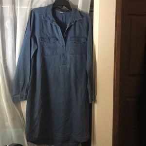 Old navy faded tencel dress